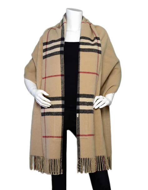 burberry poncho shawl pockets helene.